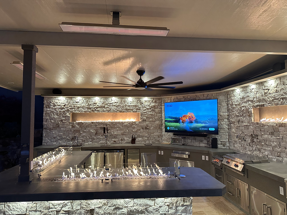 KoKoMo Luxury Outdoor Kitchen BBQ Island - Custom Built Premium Cooking Station for Your Backyard