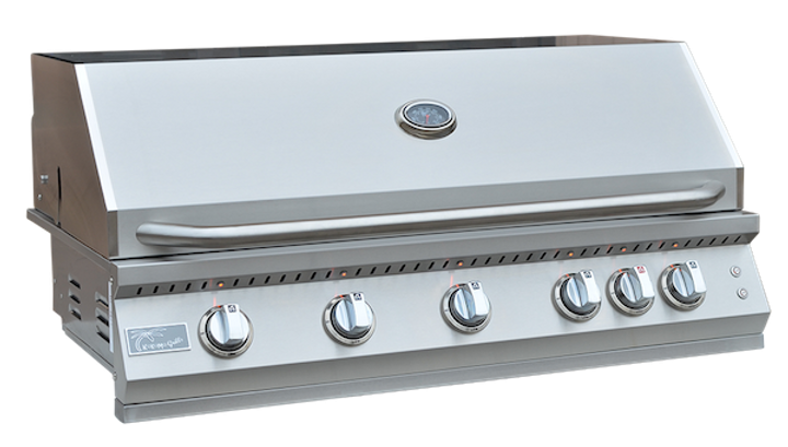 KoKoMo 40” Built-In Gas Grill with 5 Burners and Back Burner
