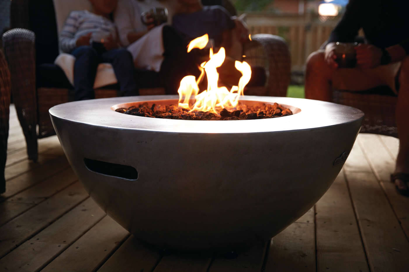 Patio Elegance 36-Inch Round Fire Table – Nexus Patioflame Table
