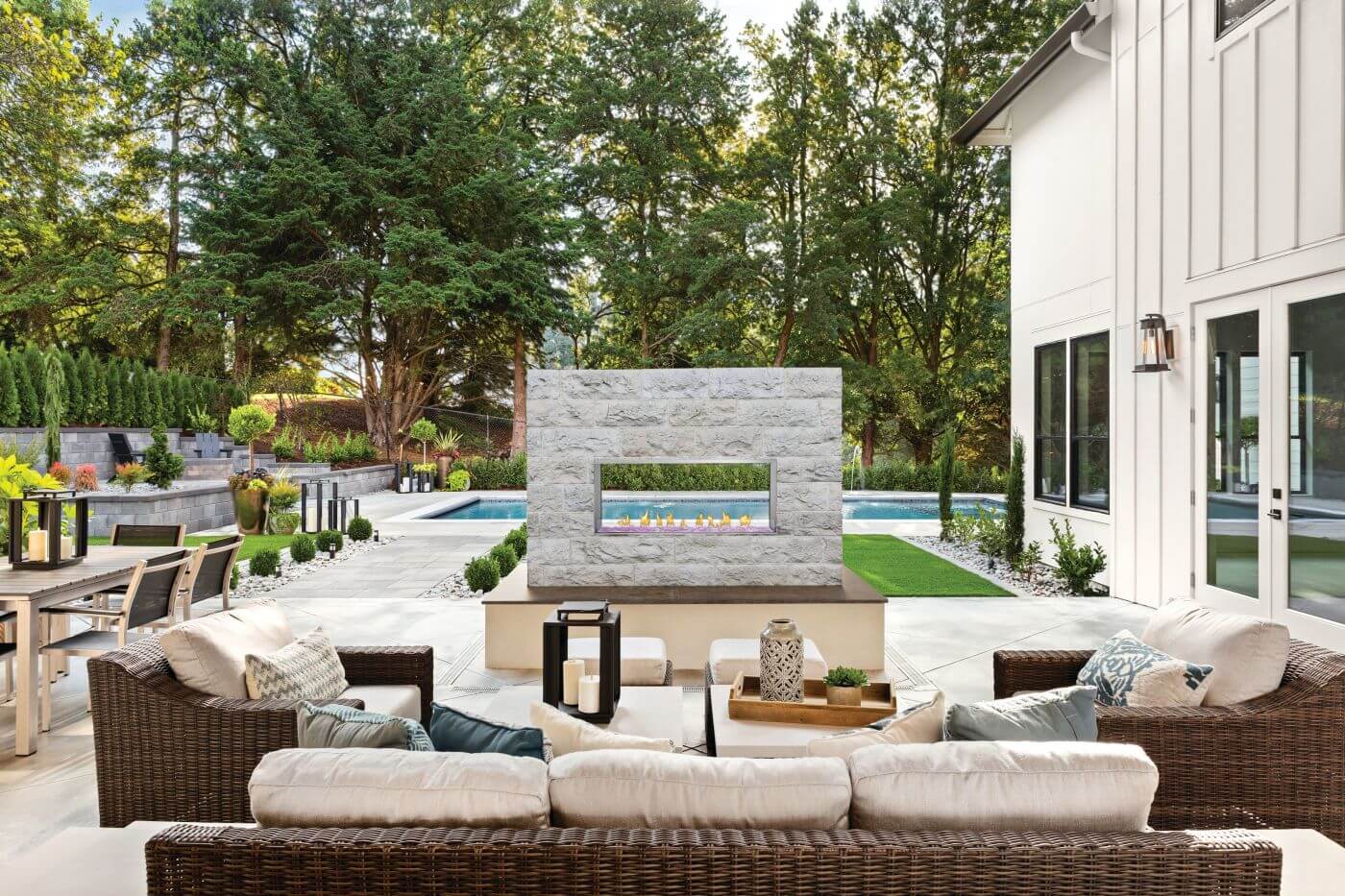 Patio Elegance Galaxy 50 Outdoor Gas Fireplace GSS50