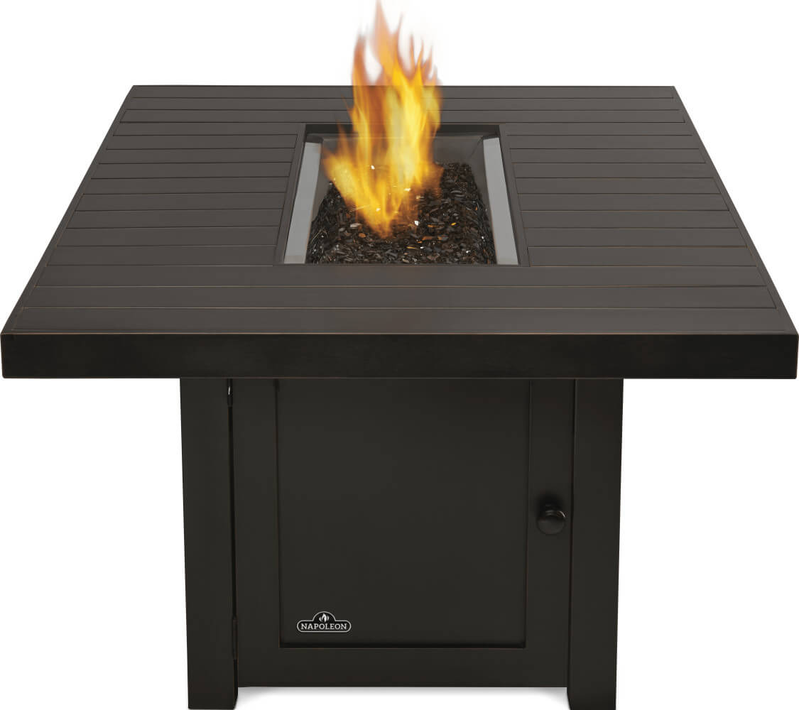 Patio Elegance Fire Table – St. Tropez Rectangle Patioflame Table