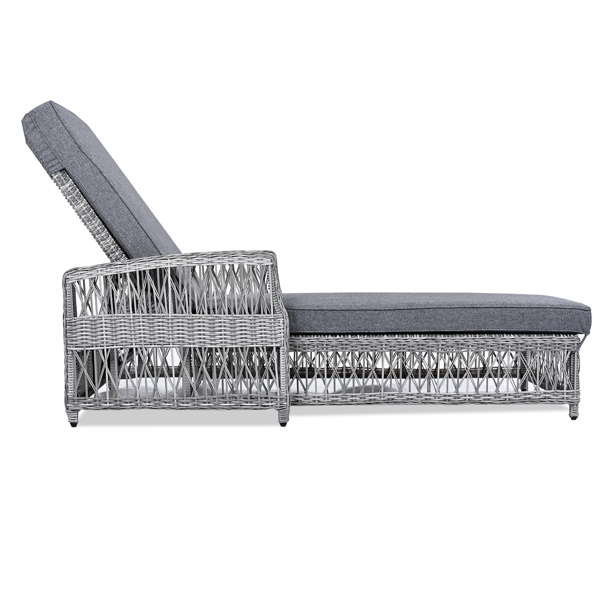 Go 2 Pieces Long Reclining Chaise Set