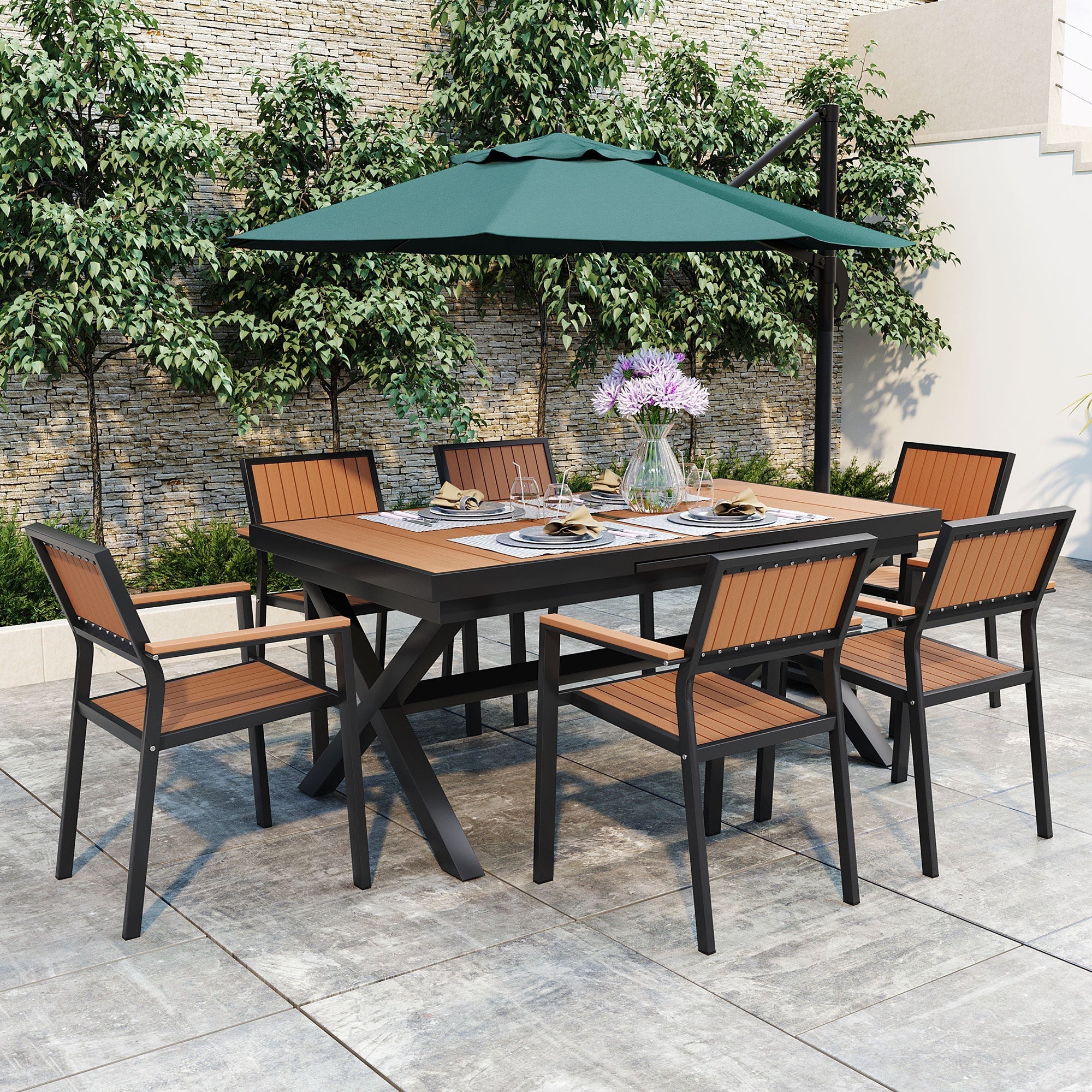 U_Style Experience Outdoor Dining Freedom with Flexible Seating
